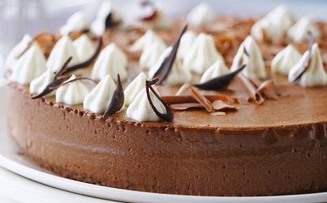 Gâteau de mousse au chocolat