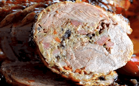 recettes corses, Epaule d'agneau farcie