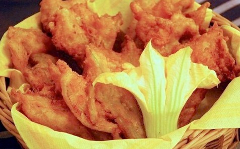 recettes corses,Beignets de courgettes-fleurs