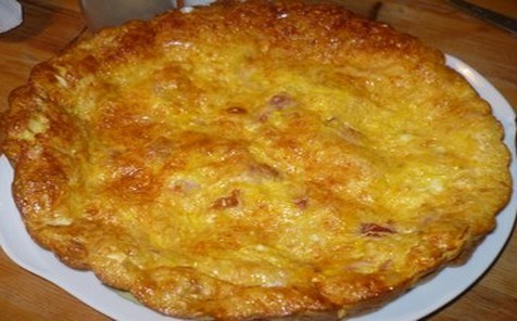 Tourte aux légumes et lonzo