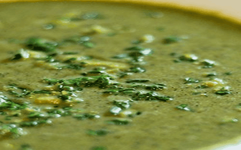 recettes corses, soupe au herbes et au brocciu