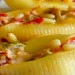 recettes corses, Conchiglie aux poivrons, brocciu et pignons de pin